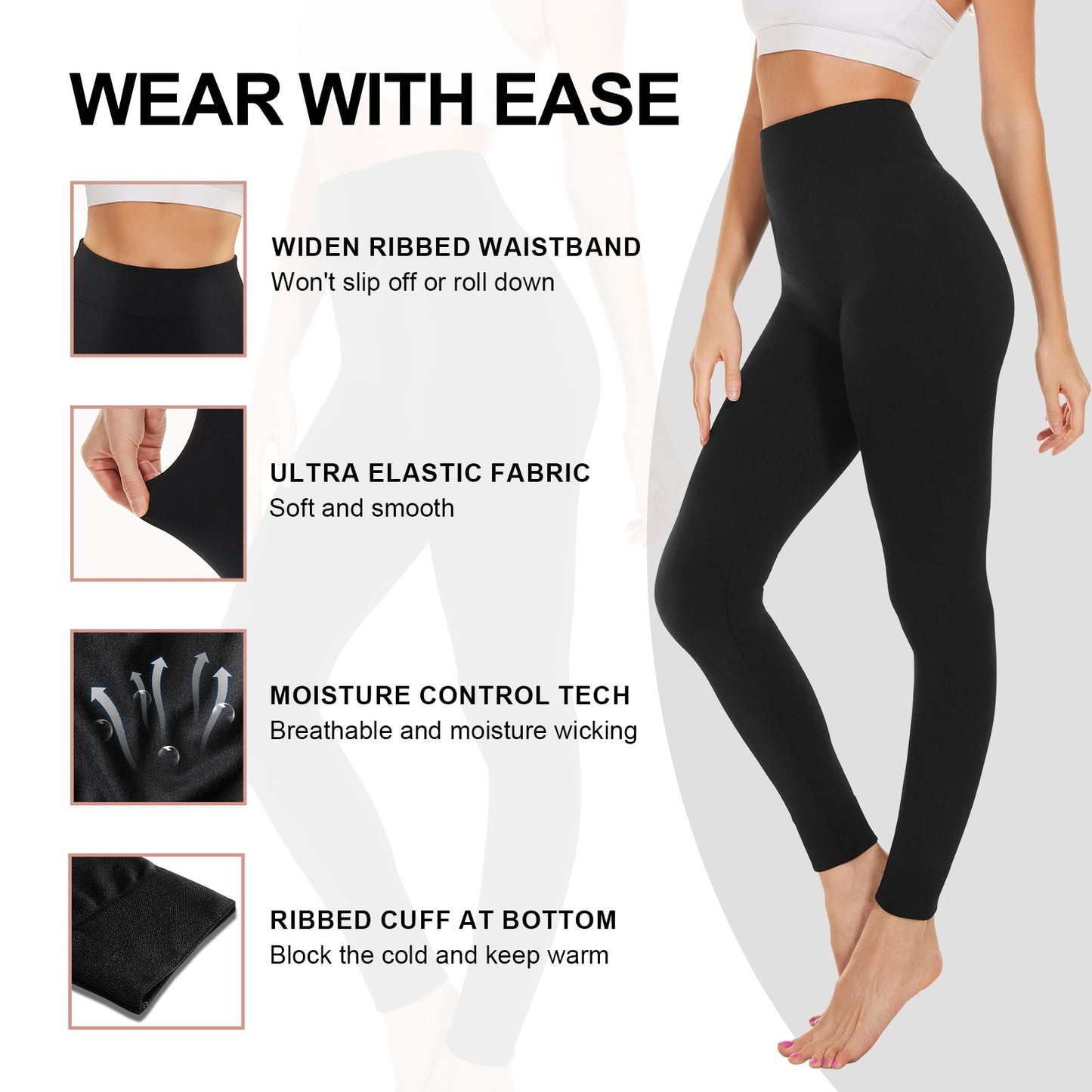High-waisted Thermal Leggings
