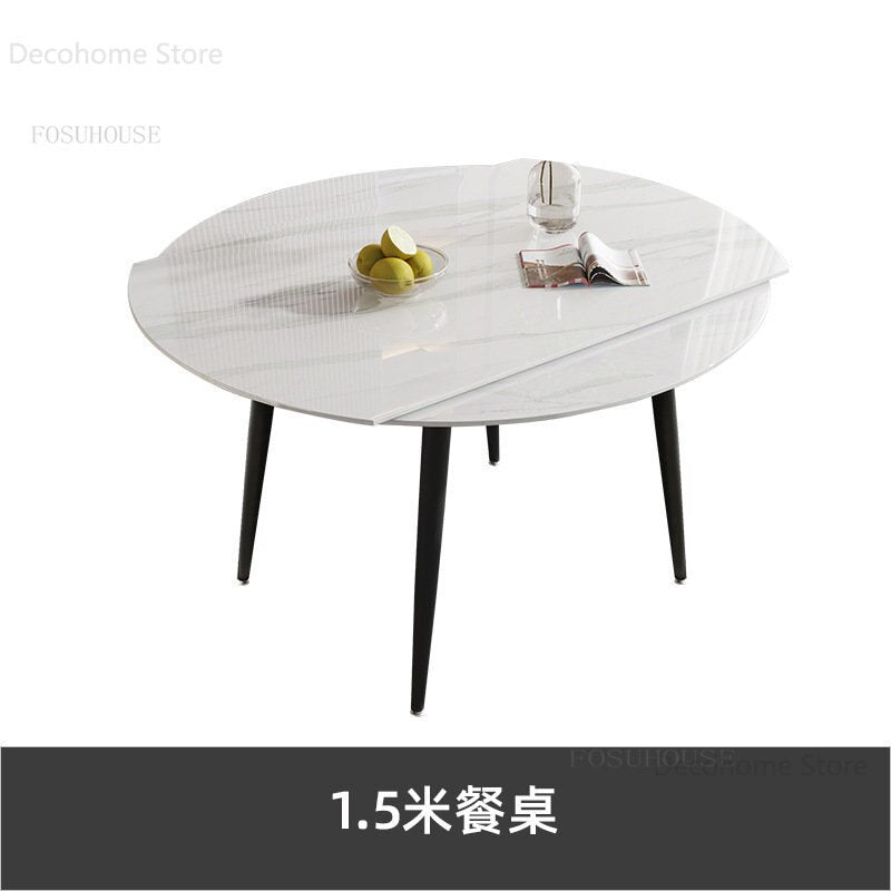 Luxury Round Dining Table Set