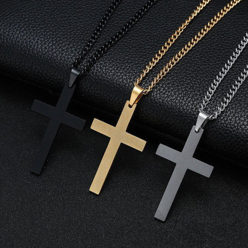 Stainless Steel Cross Pendant