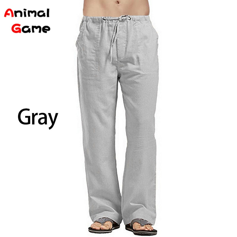 Wide Linen Pants