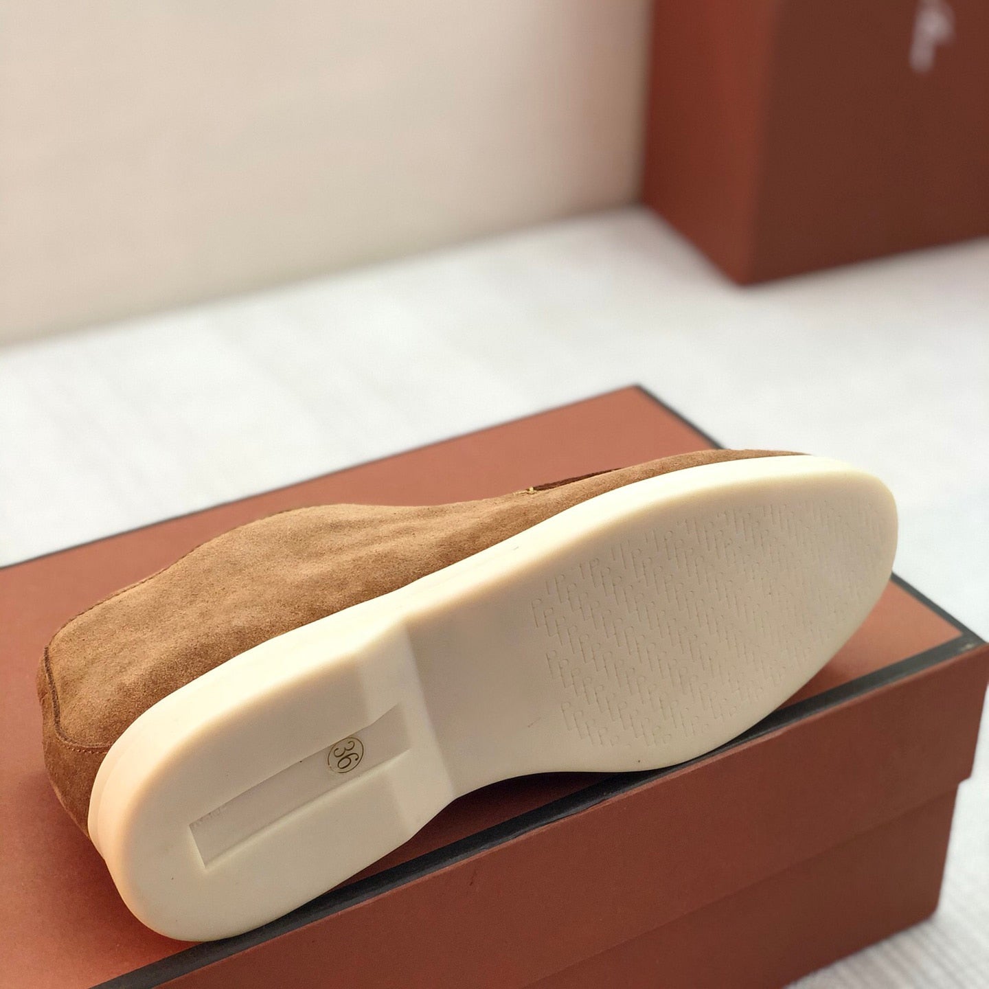 Loro Piana Cow Hide Loafers
