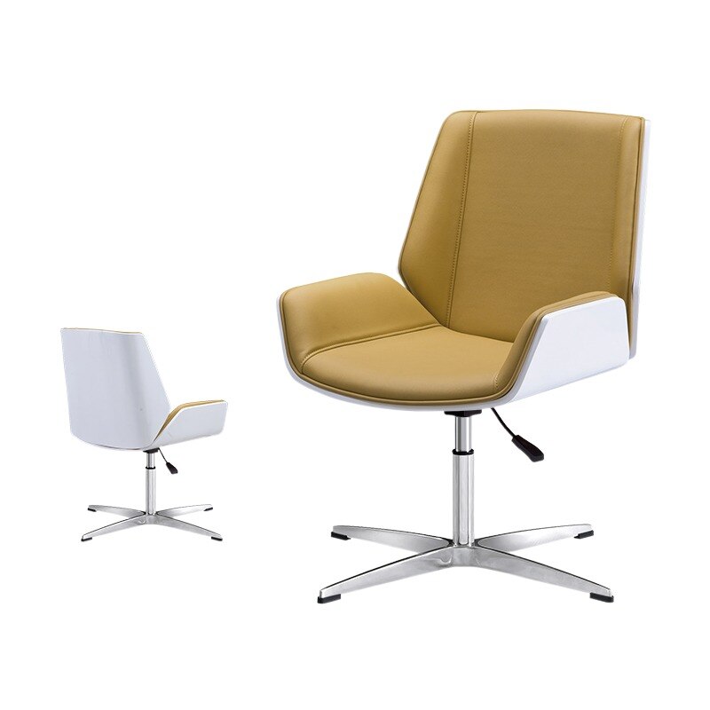 Mid-Back Bentwood Office Chair