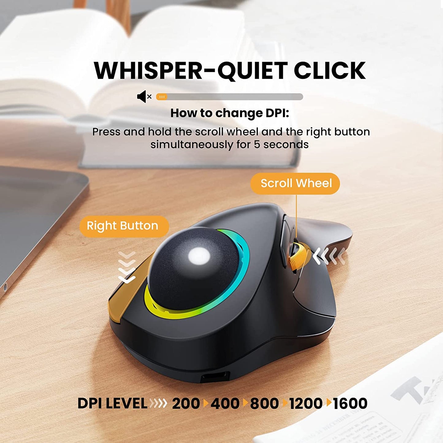 ProtoArc Trackball Mouse