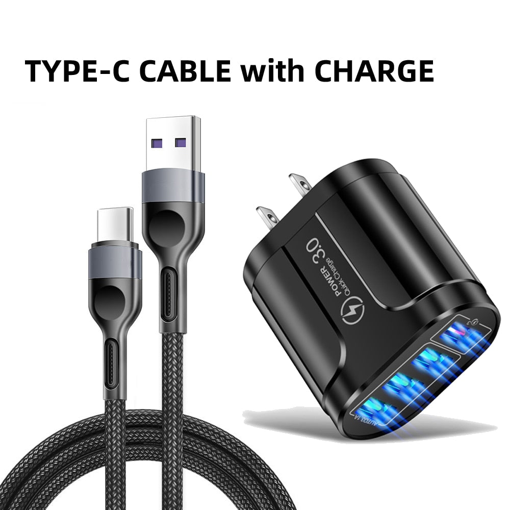45W USB Wall Charger Fast