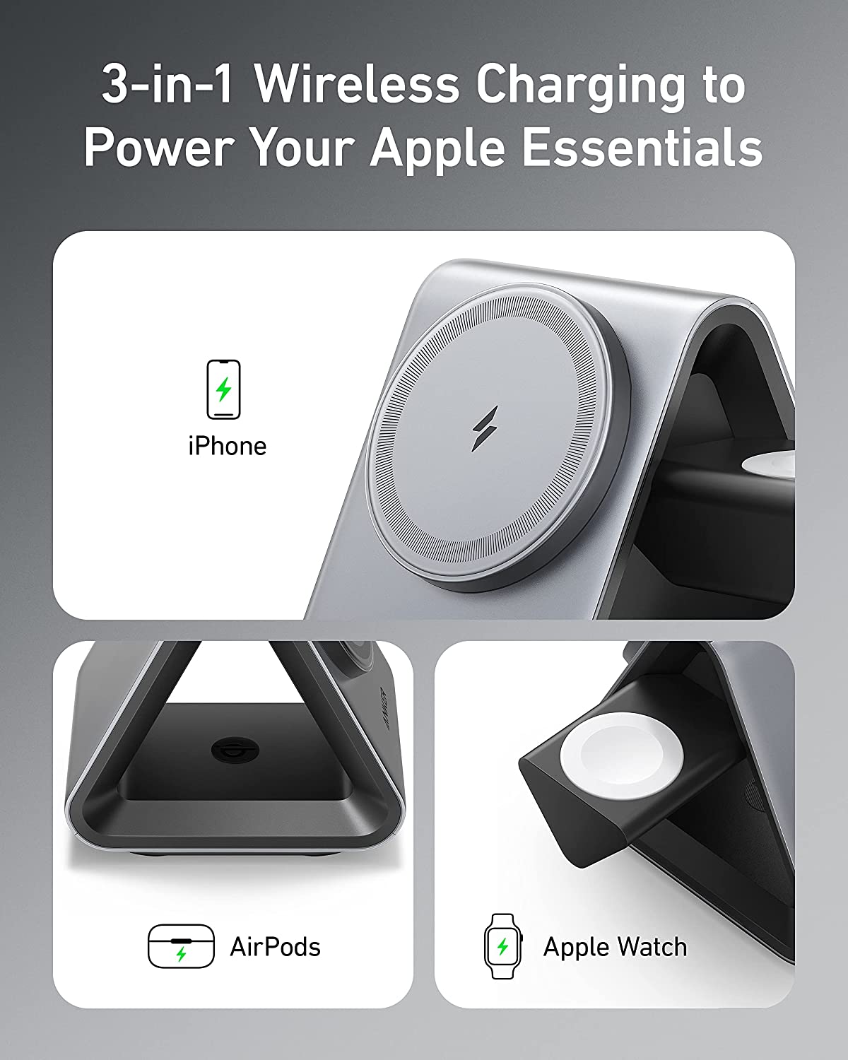 Anker 737 MagGo 3-in-1 Charging Station