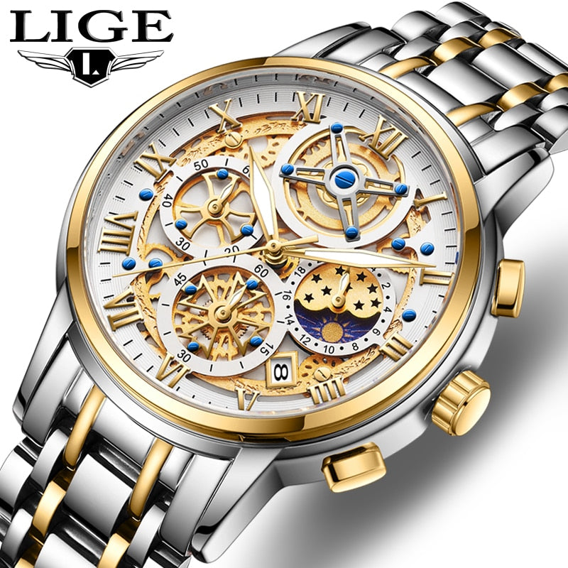 LIGE Quartz Watch