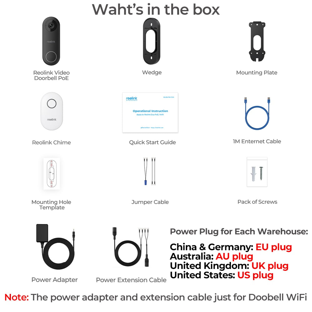 Reolink 2K+ Video Doorbell