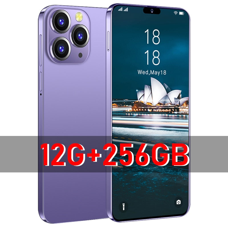 4proMax Smartphones 6.7inch Screen