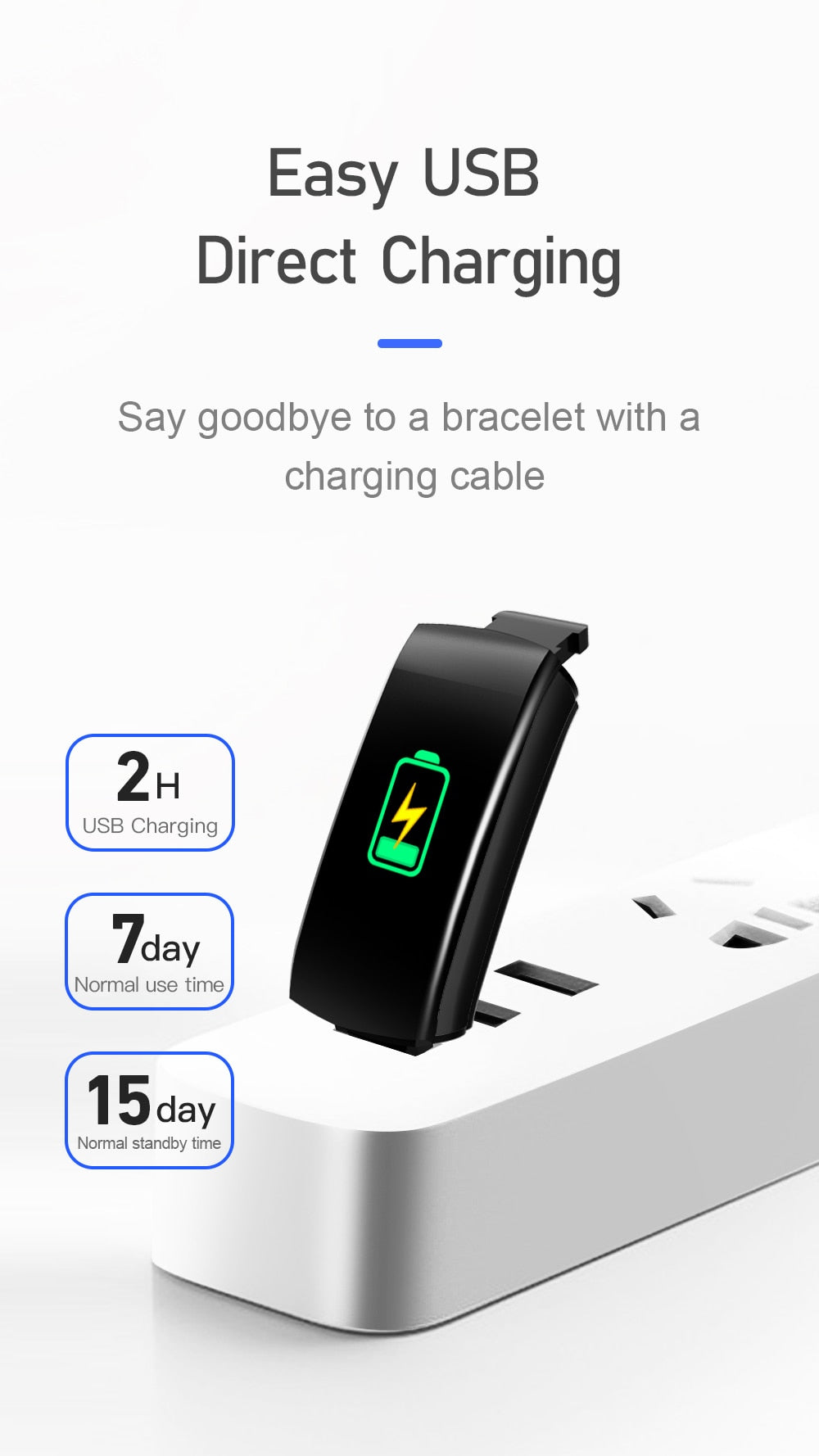 IP67 Waterproof Smart Bracelet