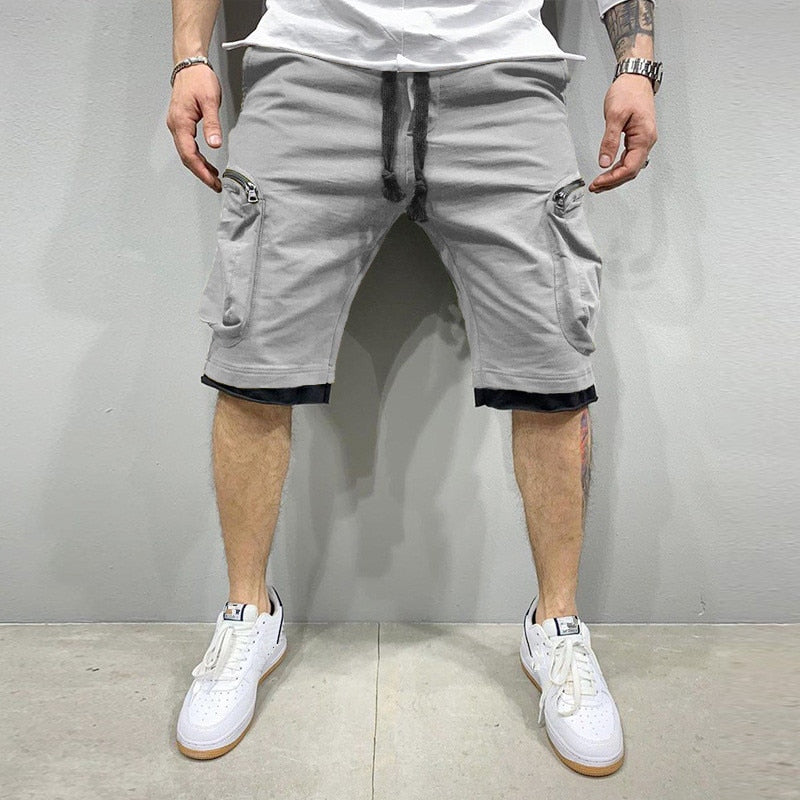 Loose Multi-Pocket Shorts