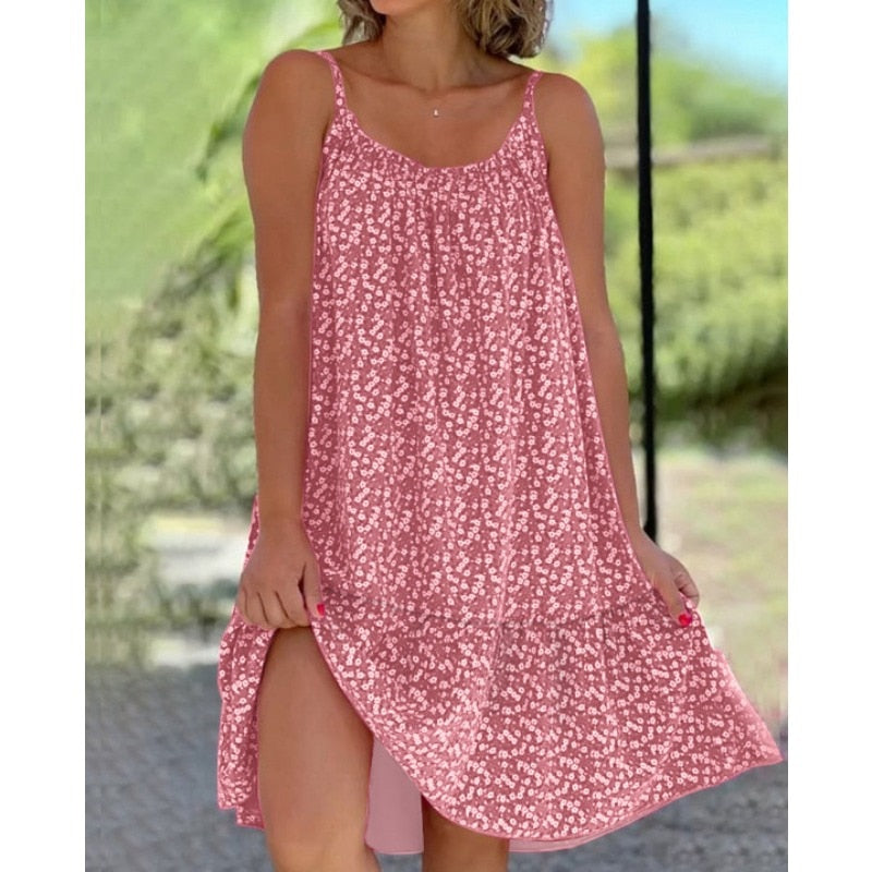 Oversized Floral Dress