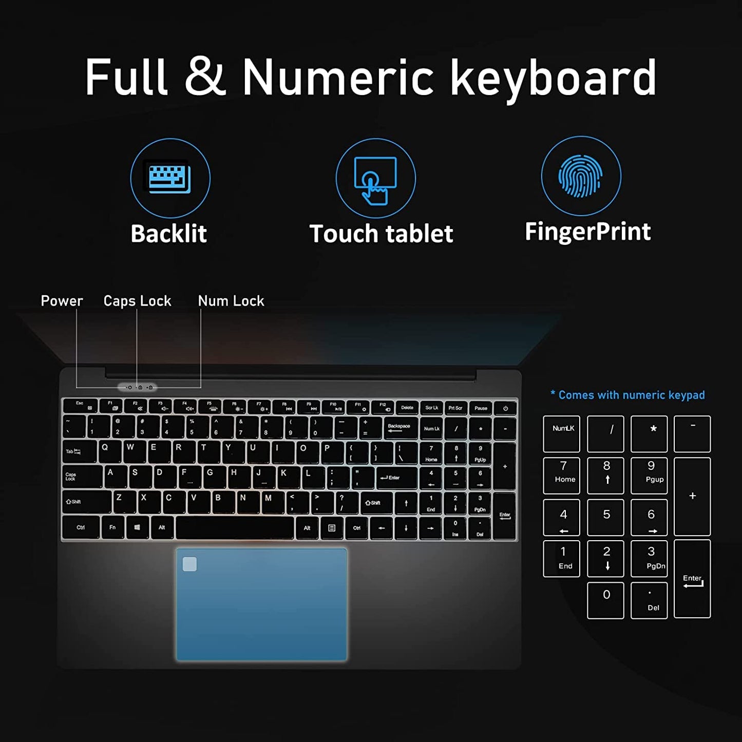 Intel N95 15.6" Laptop
