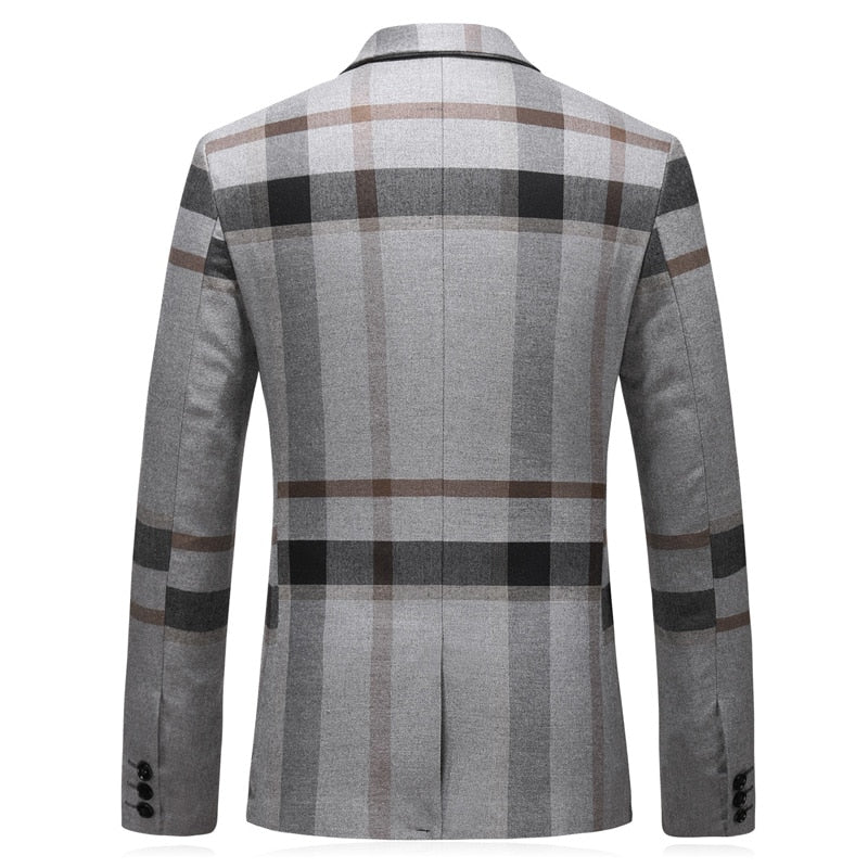 Plaid Wedding 2 & 3 Piece Suit