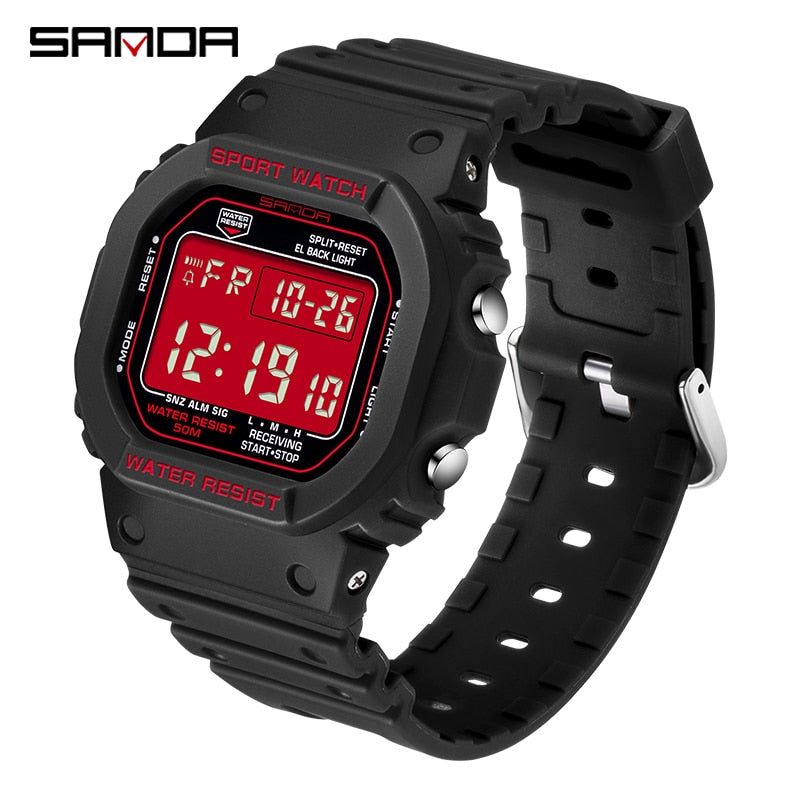 SANDA Military Digital Watch