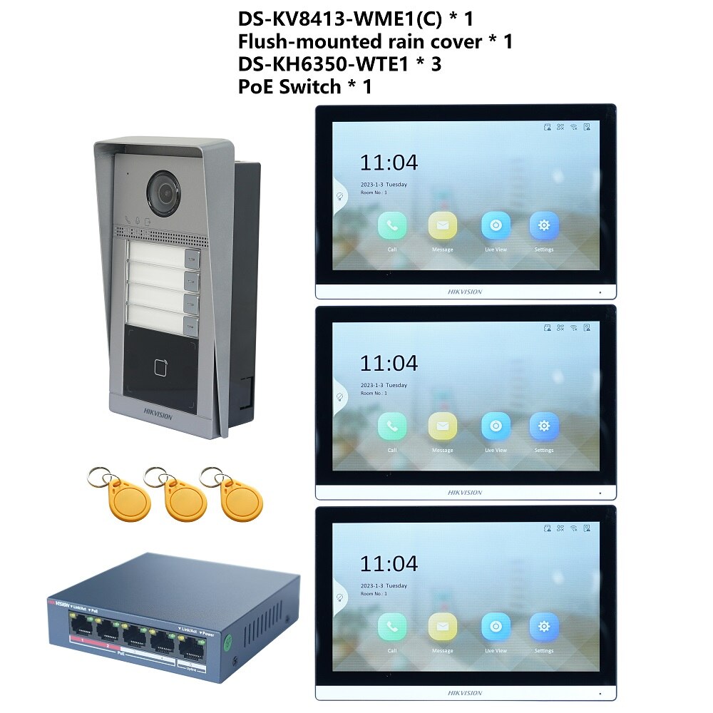 HIKVISION Original Multi-language Video Intercom