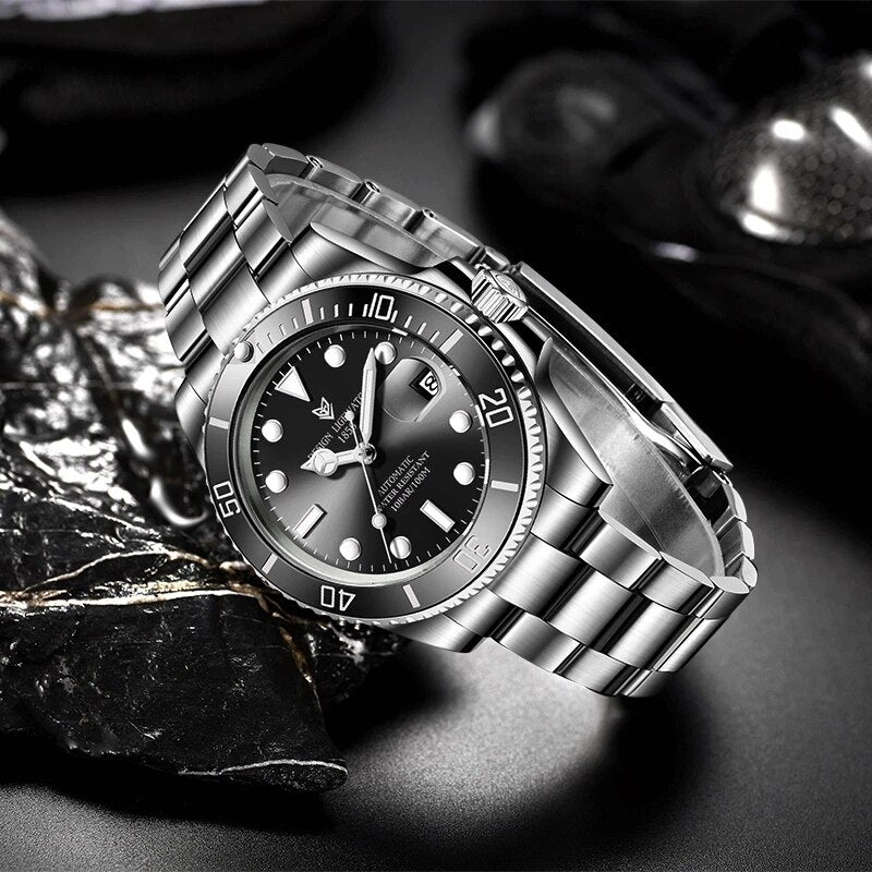 LIGE Mechanical Wristwatch