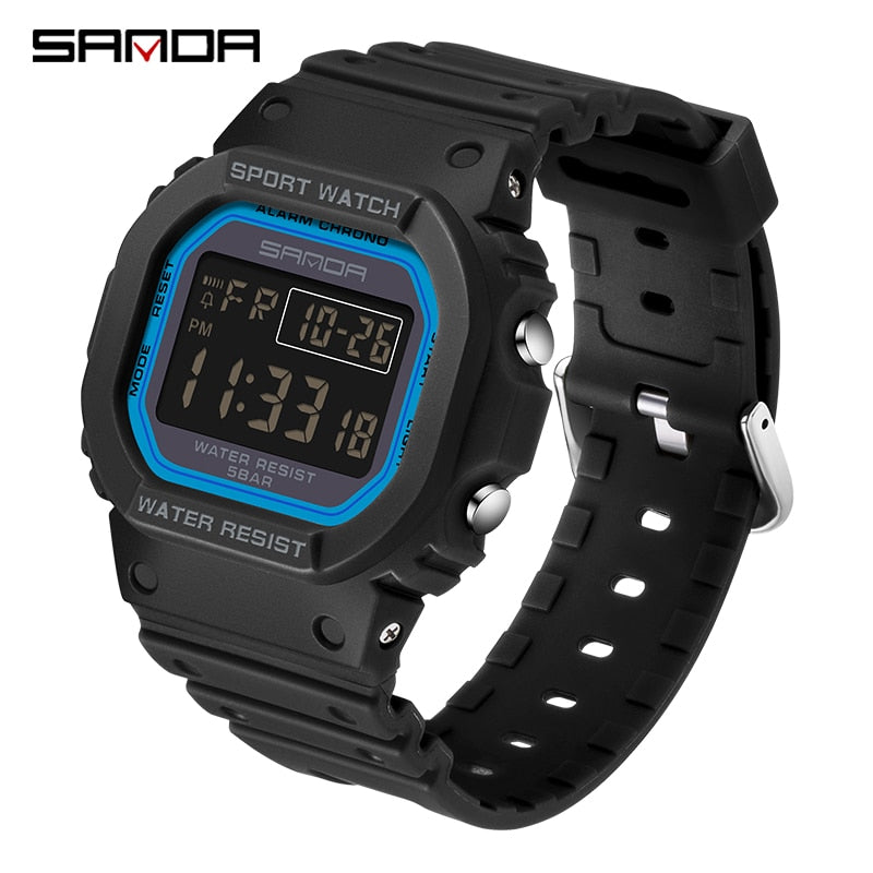 SANDA Military Digital Watch