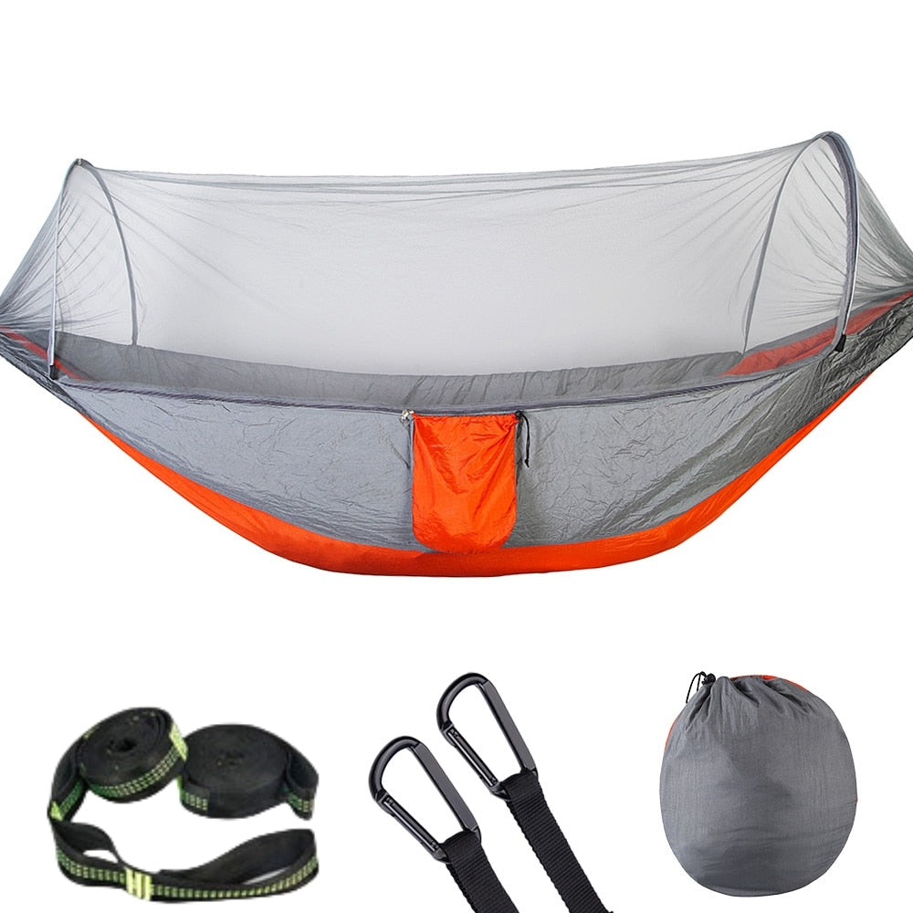 Pop-up Hammock with Mosquito Net