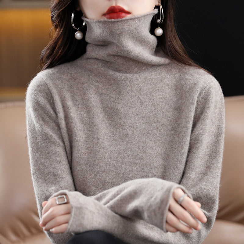 High Pullover Cashmere Sweater