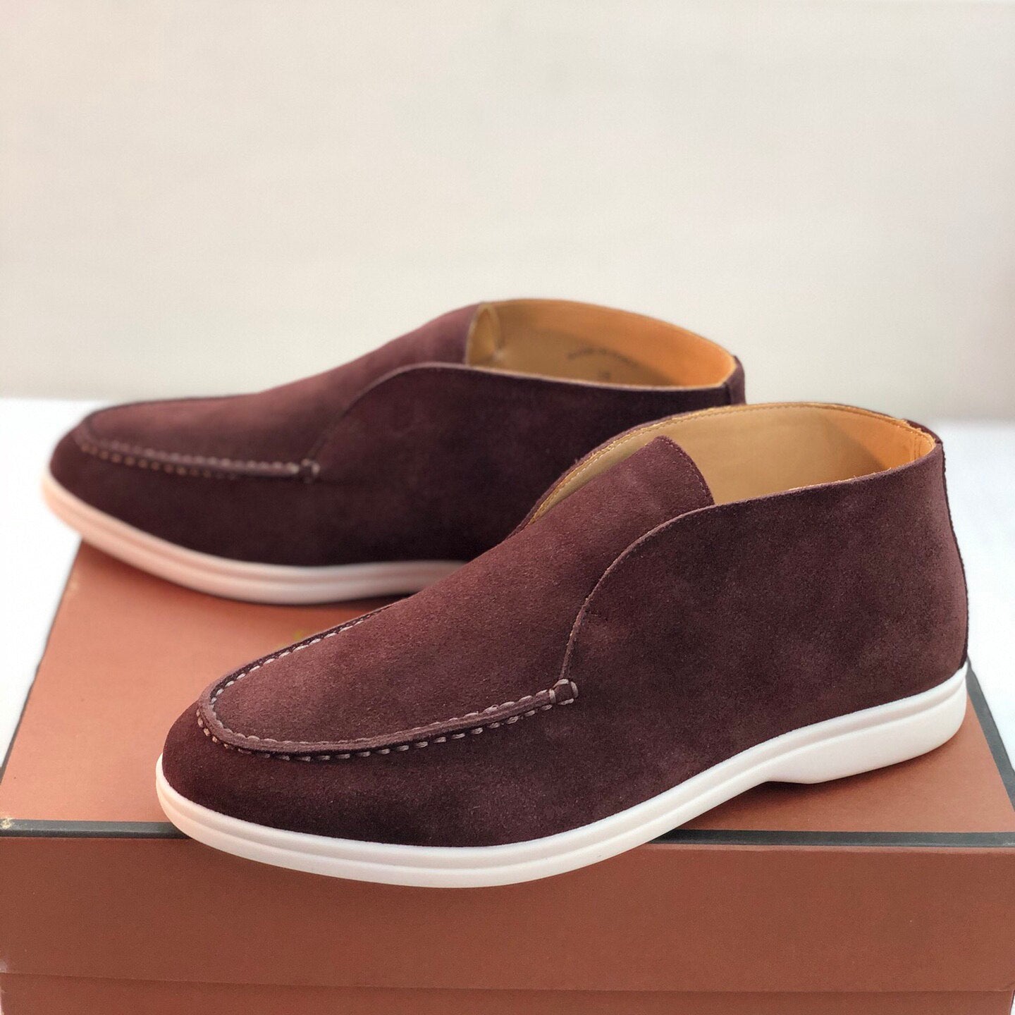 Loro Piana Cow Hide Loafers
