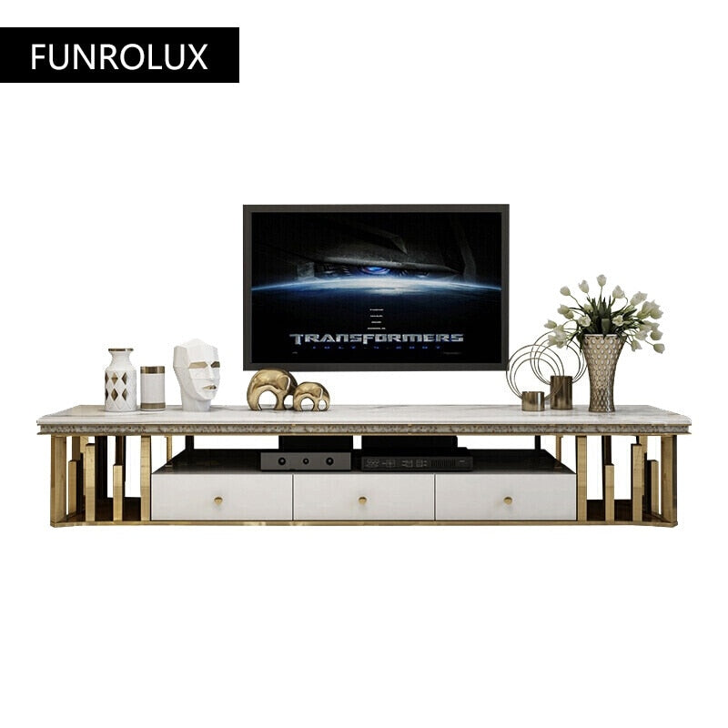 FUNROLUX TV Cabinet and 4 Bar Stools