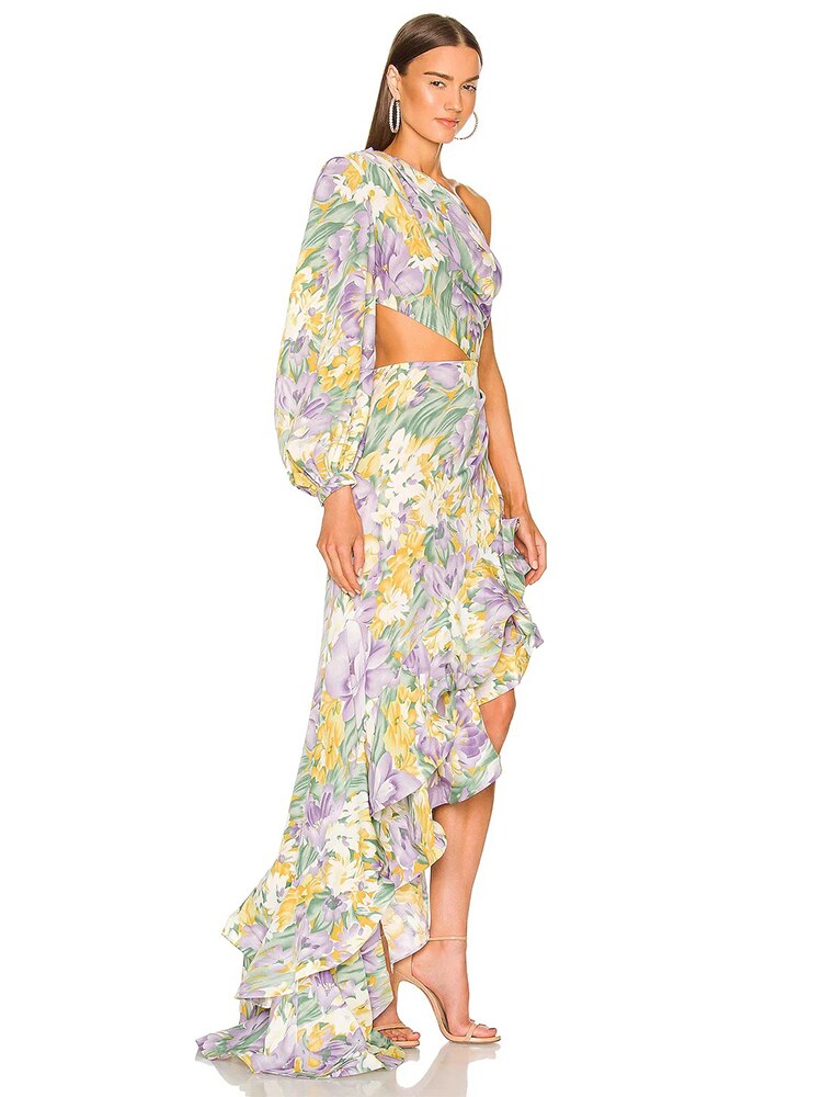 Designer Floral Dress