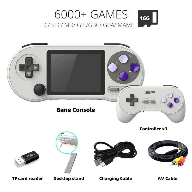DATA FROG Handheld Game Console