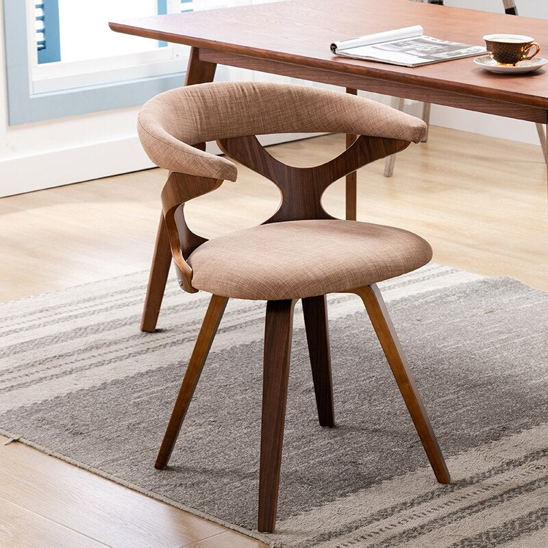 360 Degree Solid Wood Dining Chair