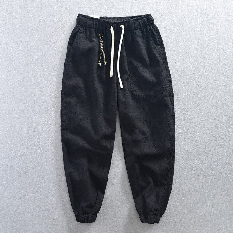 Loose Linen Casual Pants