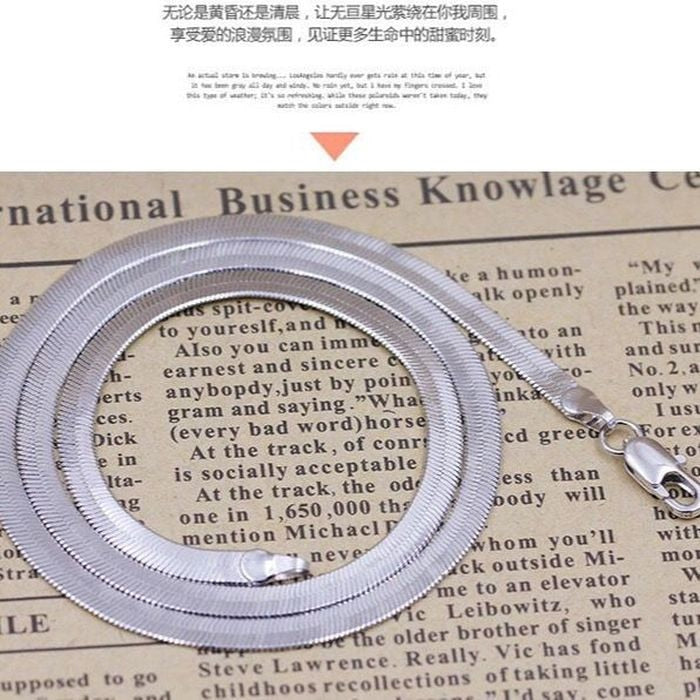 925 Sterling Silver 4mm Necklace