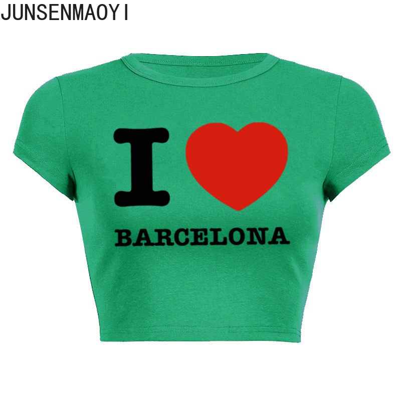 I Love Barcelona T Shirt