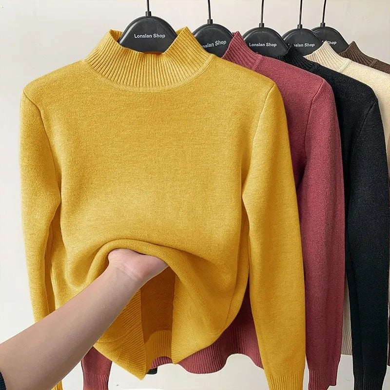 Cozy Cowl Turtleneck Sweater