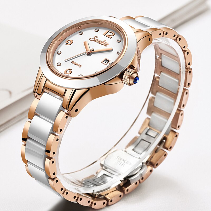 LIGE Rose Gold Watch