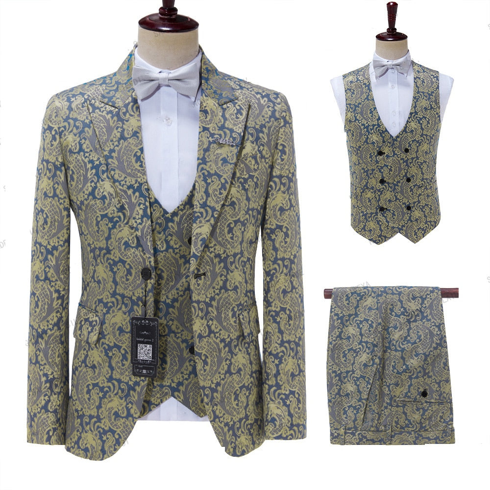 Peak Lapel Groom Tuxedo