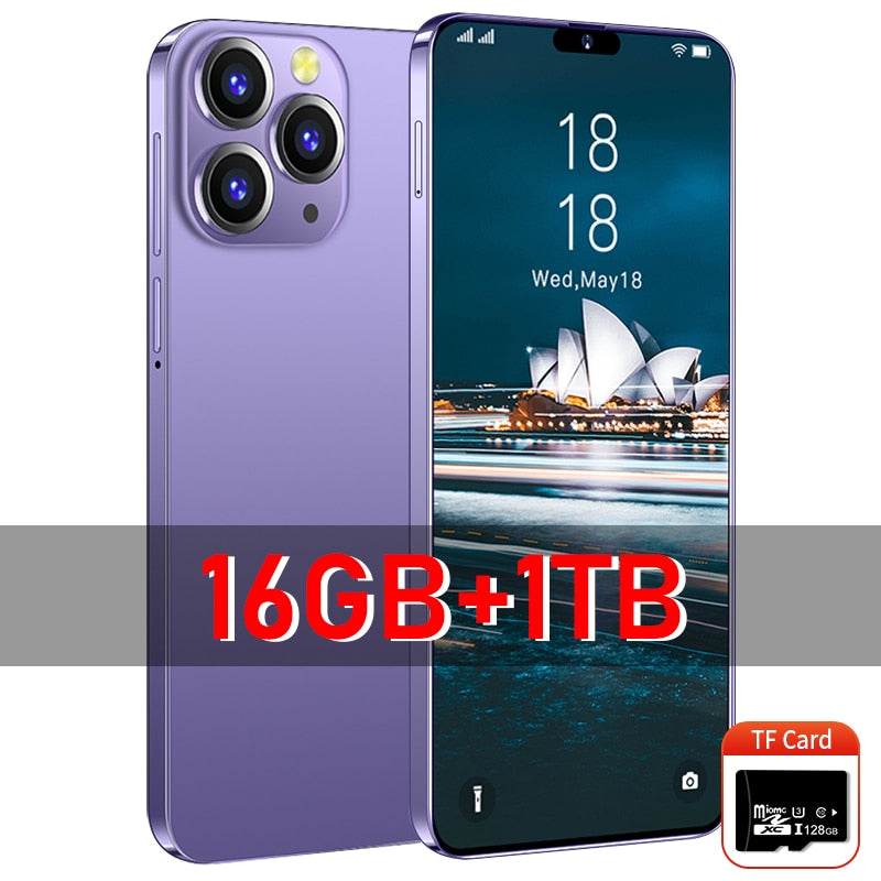4proMax Smartphones 6.7inch Screen