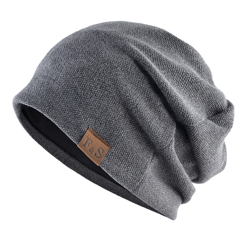 Solid Colour Slouch Beanie