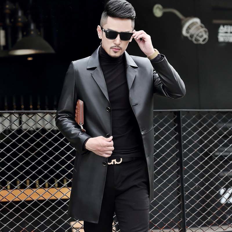 Real Sheepskin Leather Jacket