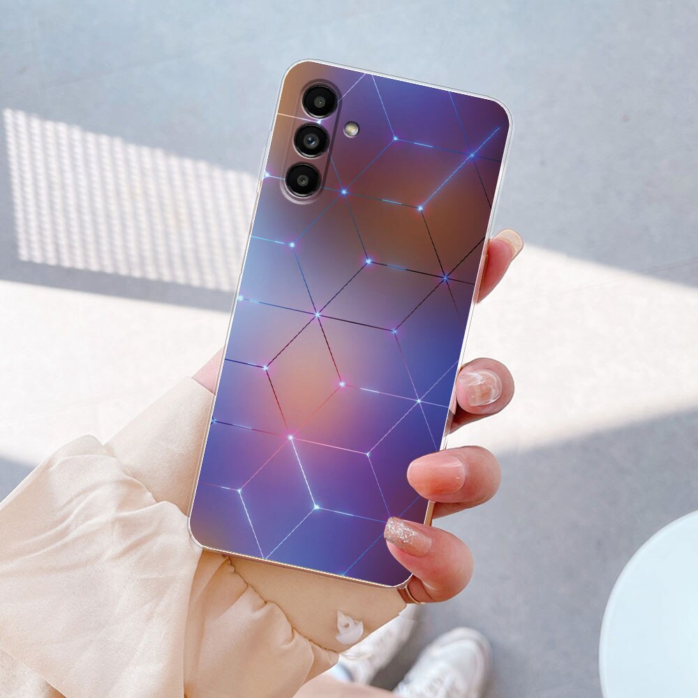 Samsung Marble Painted Silicone Case
