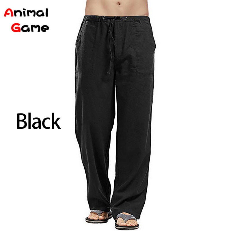 Wide Linen Pants