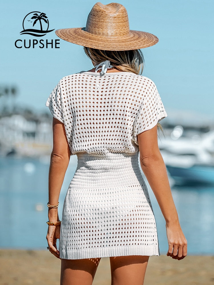 Crochet Cutout Coverup