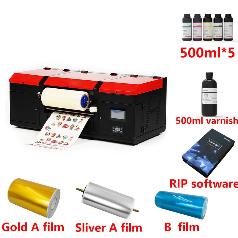 2 In 1 UV Dual Sticker Printer