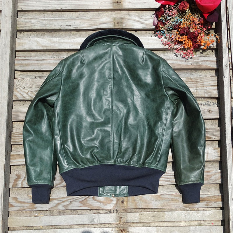 Full Grain Cow Leather Jacket