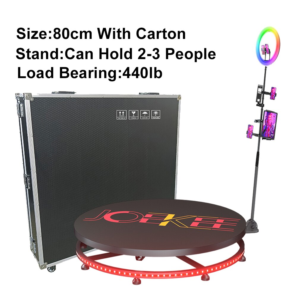 360 Auto-Rotating Photo Booth