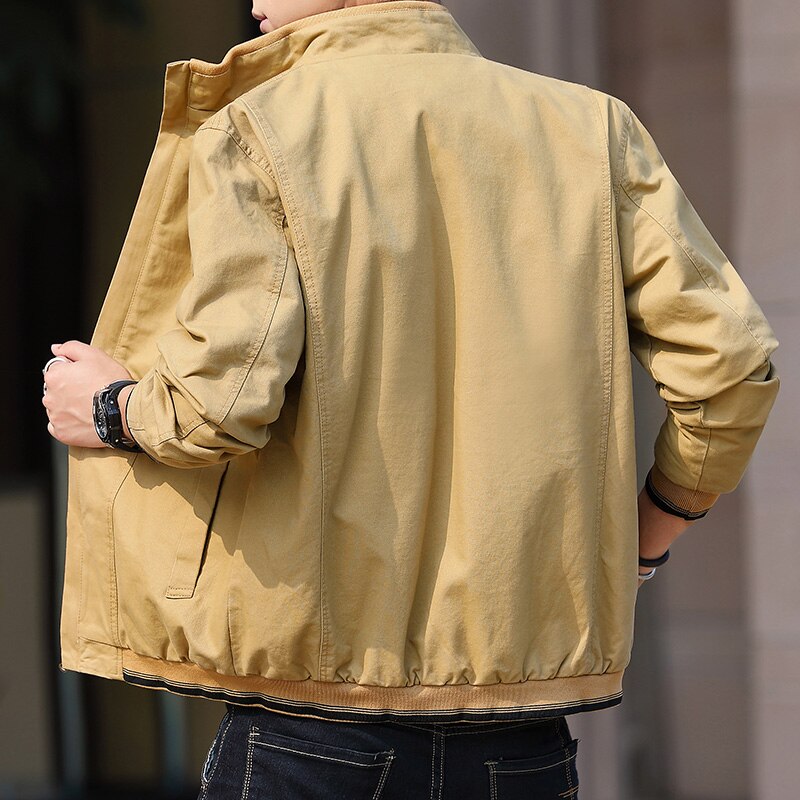 Standing Collar Bomber Jacket