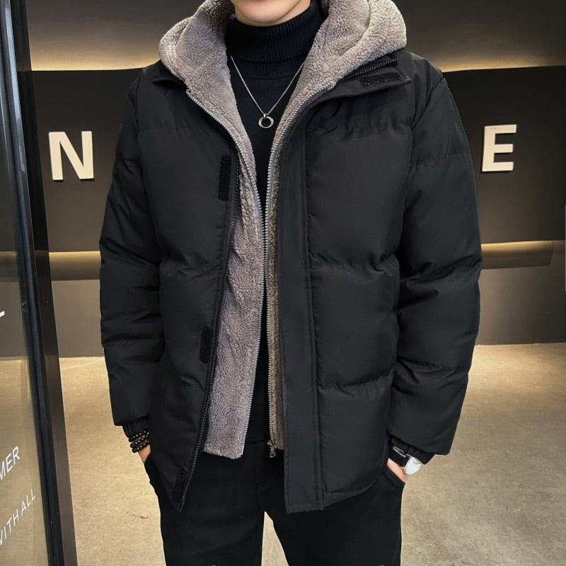 Thickened Hooded Jacket