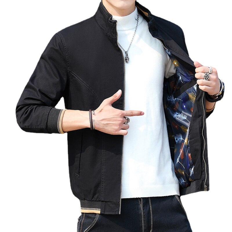 Standing Collar Bomber Jacket