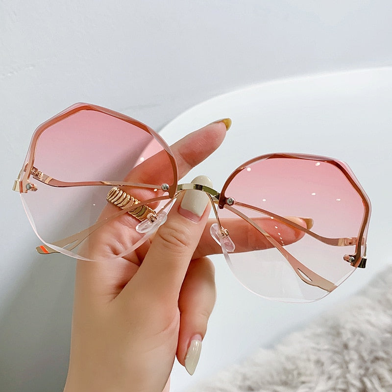 ZUIDID Gradient Round Sunglasses