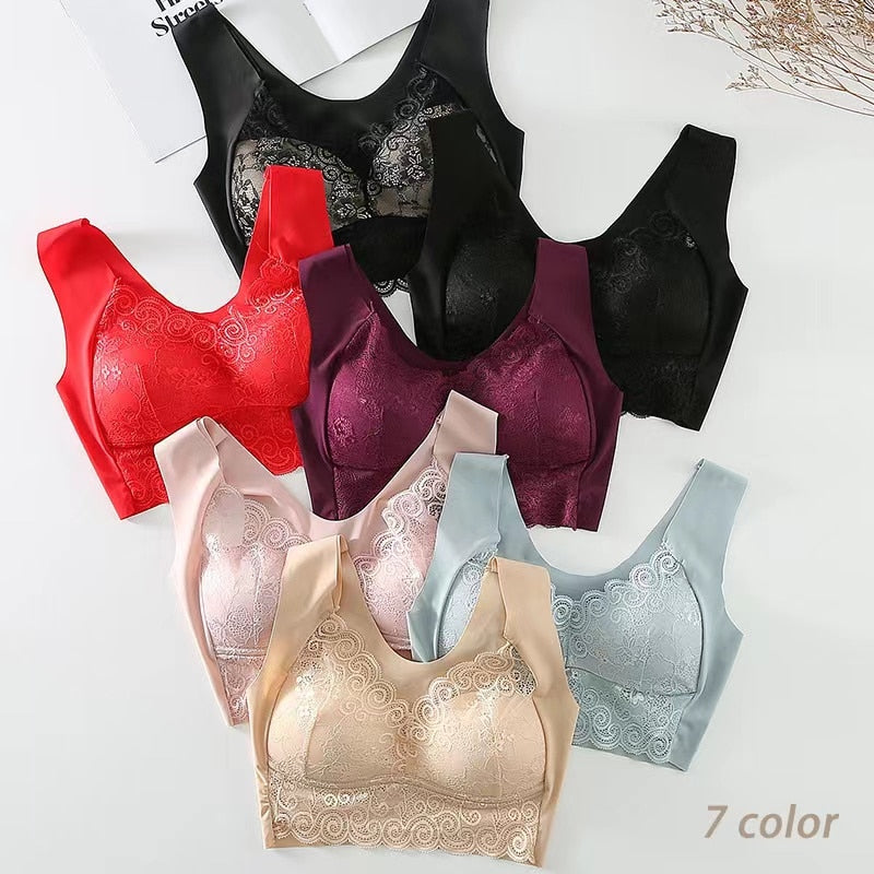 Seamless Large Size Push Up Bra
