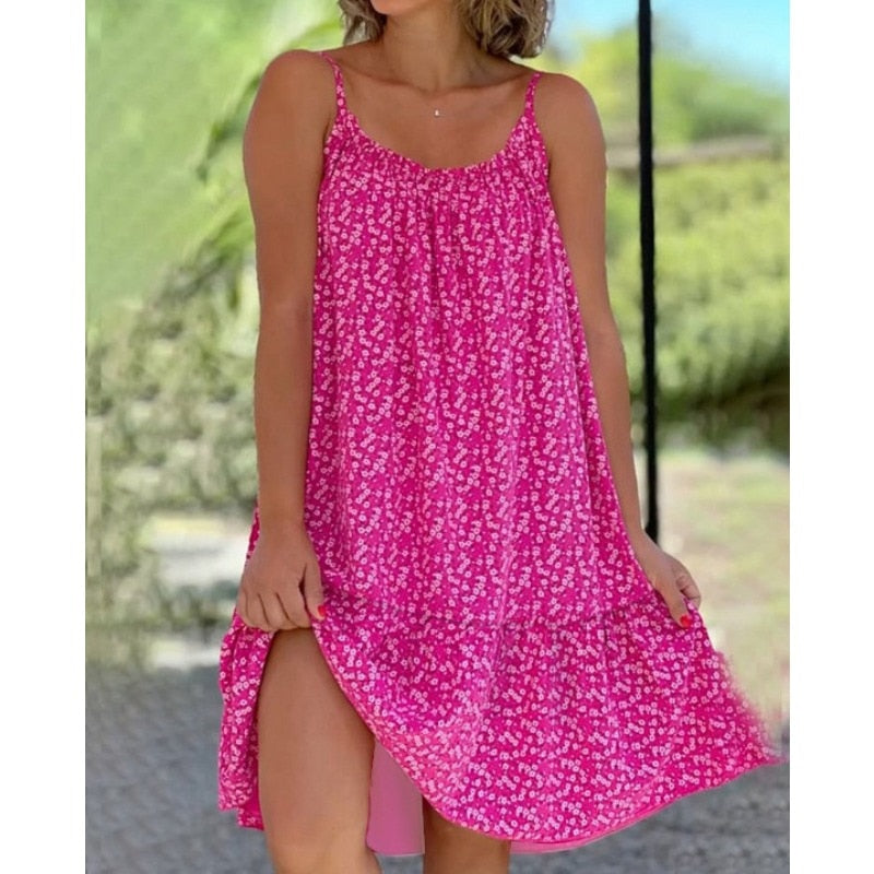 Oversized Floral Dress