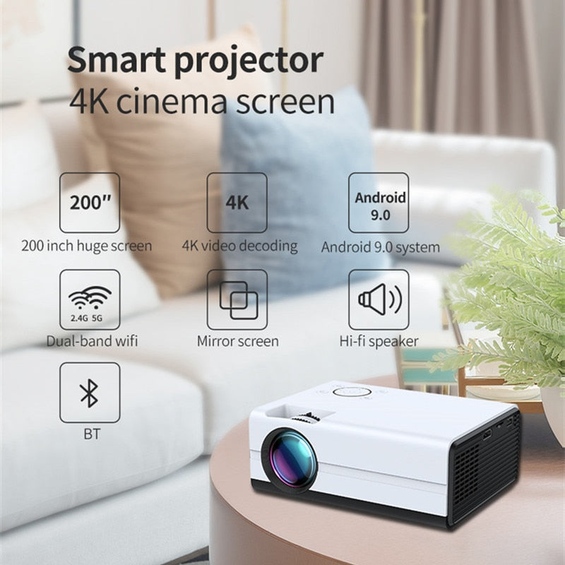 DITONG 1080P LED Mini Projector